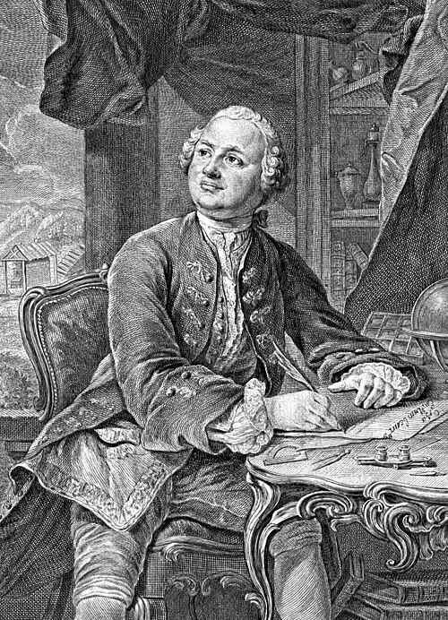 Михаил Ломоносов, 1757